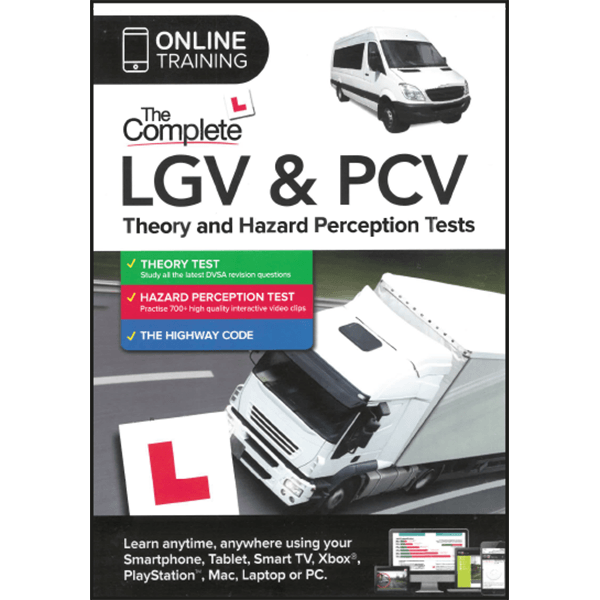 Complete LGV and PCV Theory and Hazard Perception Tests Digital Training